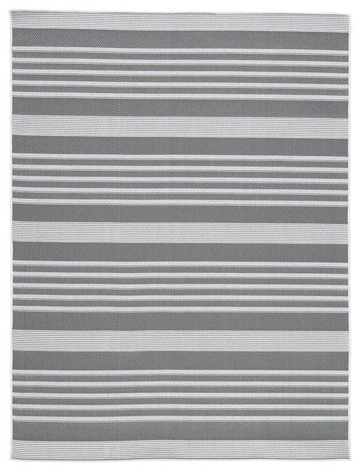 Reidman Gray/Ivory 5'3" x 7' Rug image