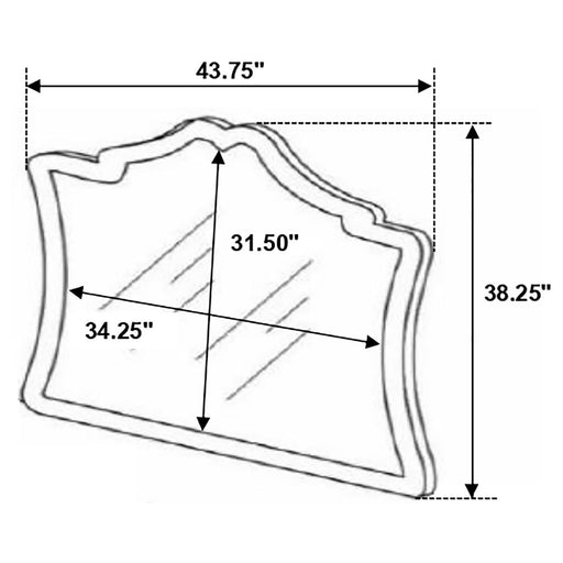 223521KE-S4 EASTERN KING BED 4 PC SET image